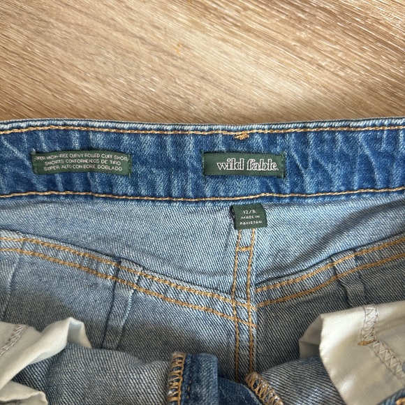 Wild Fable Jean Shorts - Picture 2 of 3